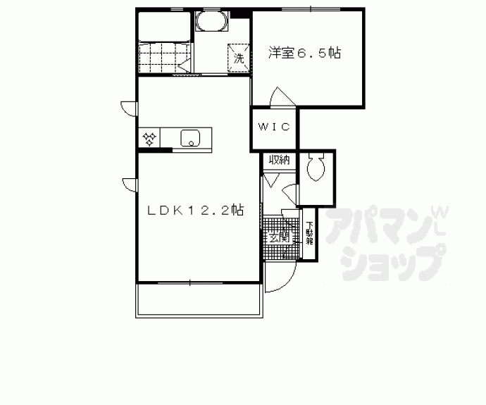 【バンブーコートⅡ】間取