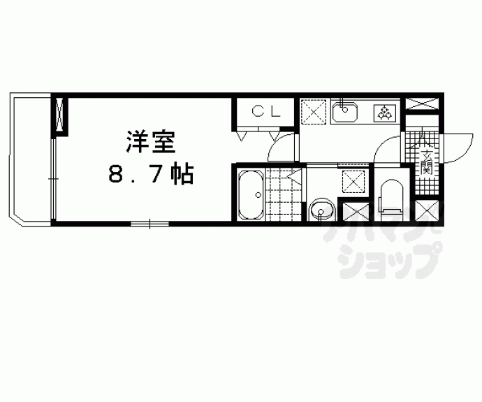 【サコスター　クレール】間取