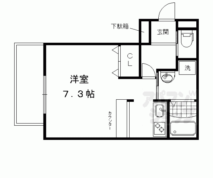 【ＫＩＮＧ　ＣＲＡＦＴ　ＦＵＫＡＫＵＳＡ】間取