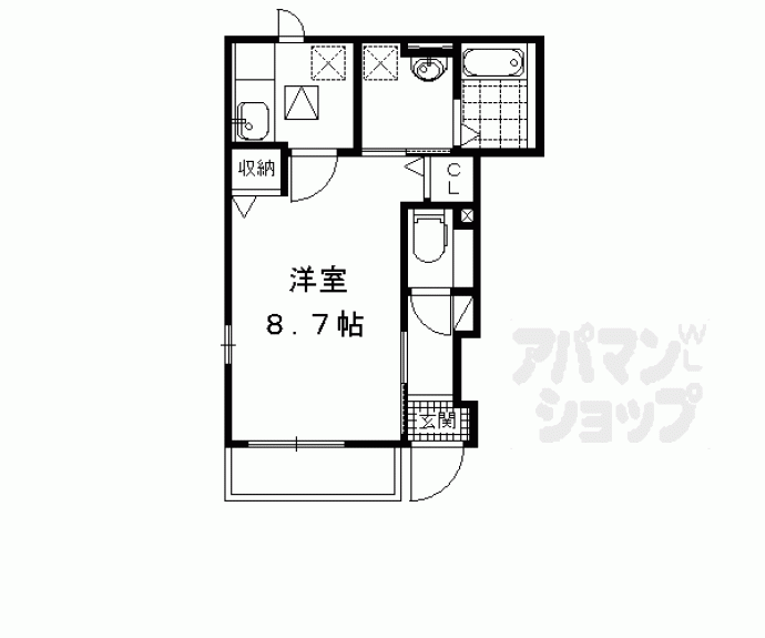 【ダブルレインボー】間取