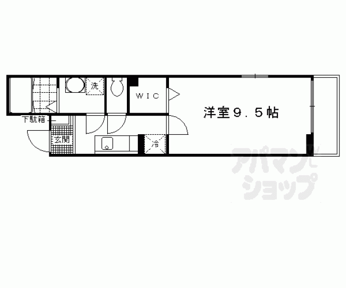 【ラウレア宇治】間取