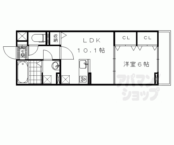 【プリムローズⅡ】間取