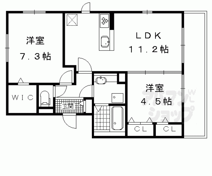 【ル・シエル】間取