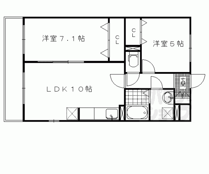 【グランツＴＯＷＡ】間取