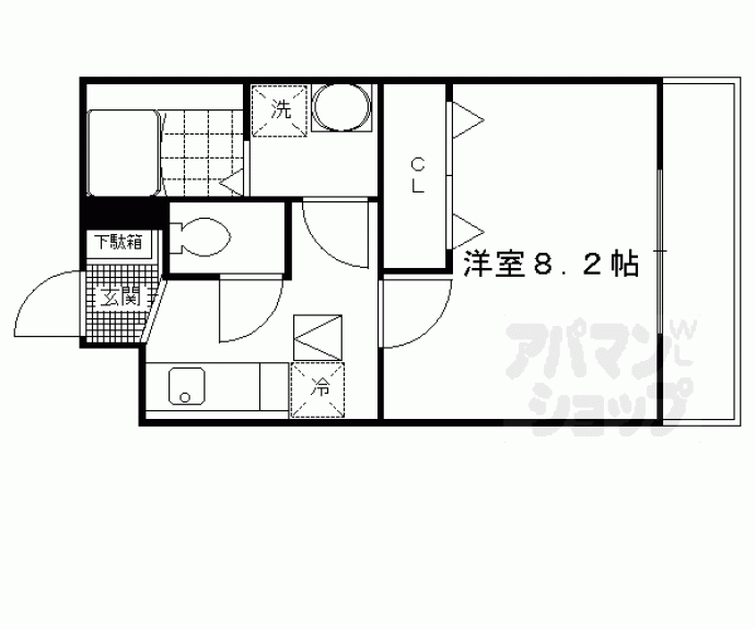 【ソレアード　一里山】間取