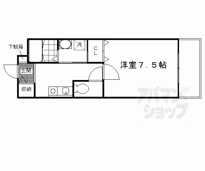 【ＳＴＵＤＩＯ　１００４】間取