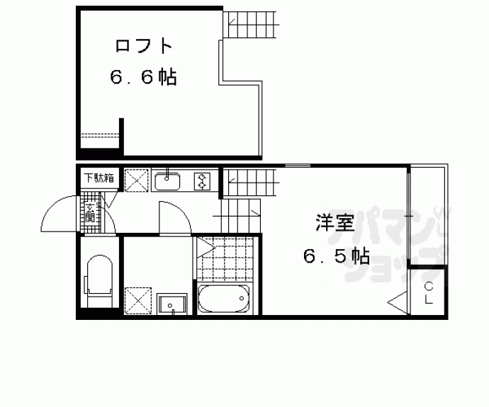 【ハーモニーテラスくいな橋】間取