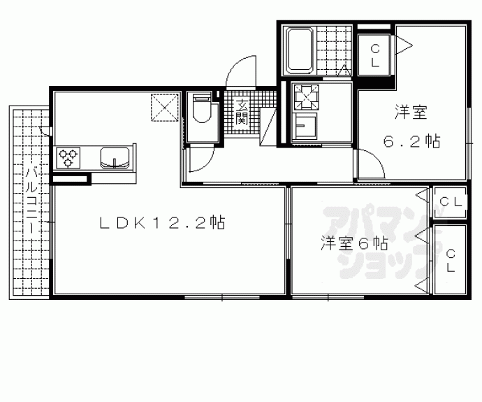 【メゾン　ド　ＳＯＨ】間取