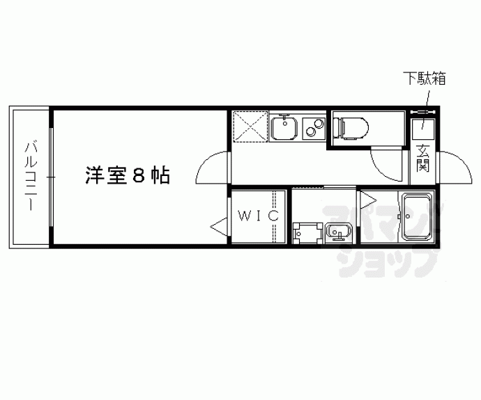 【サクシード伏見駅南】間取