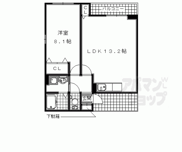 【スターブルKⅡ】間取