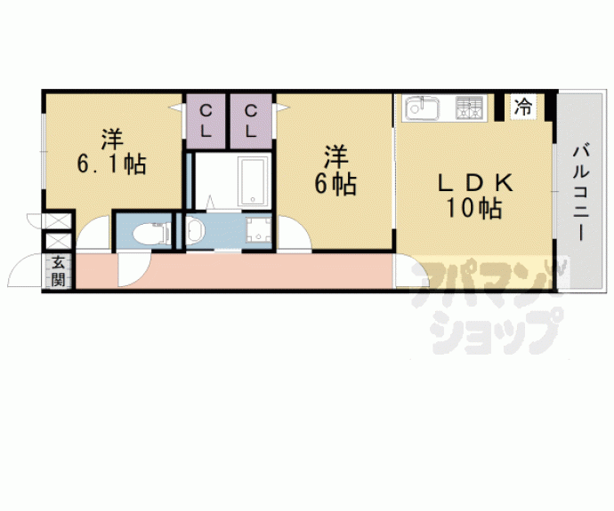 【ソレイユ】間取