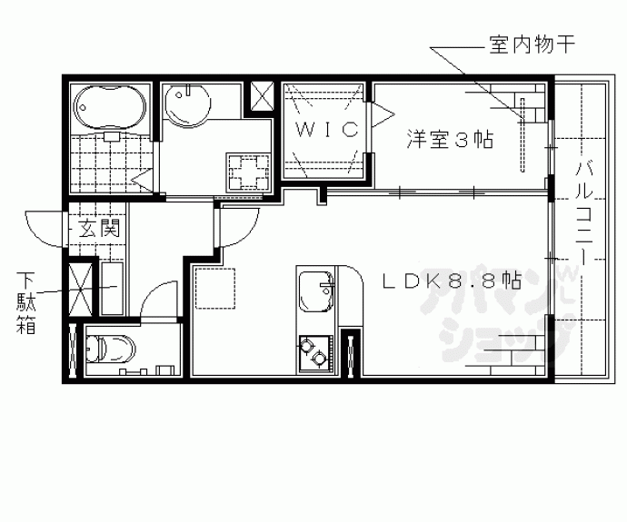 【マジェスティツインⅡ】間取