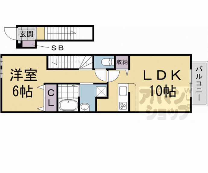 【ベルヒルズ・アン】間取