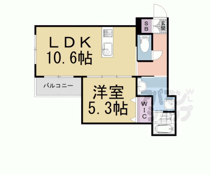 【カサデサンZEOM】間取