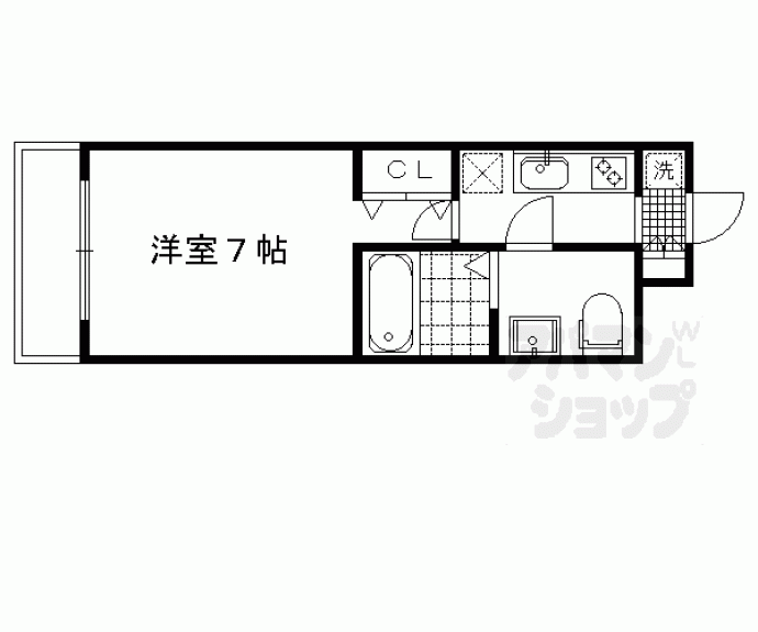 【ルーチェ桃山】間取