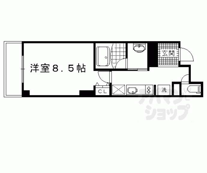 【ＣＵＬＴＩ京都伏見】間取
