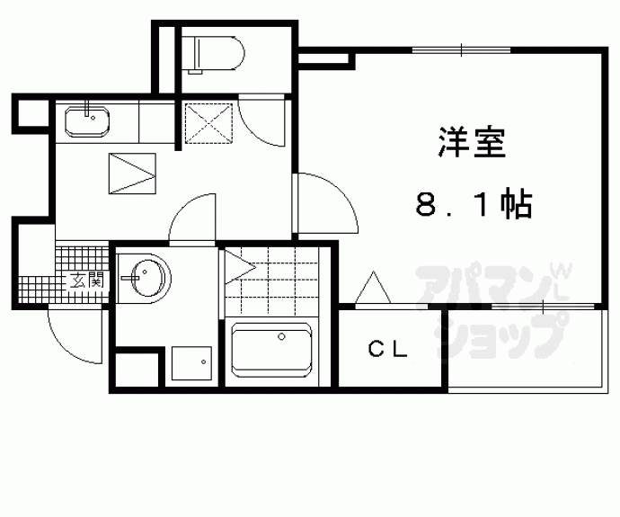 【ビサイド藤森】間取