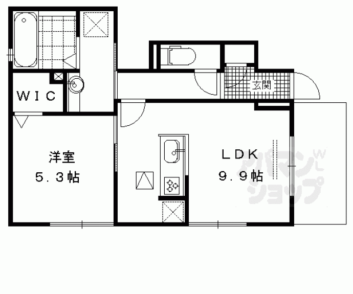 【ウノ　アルボル】間取