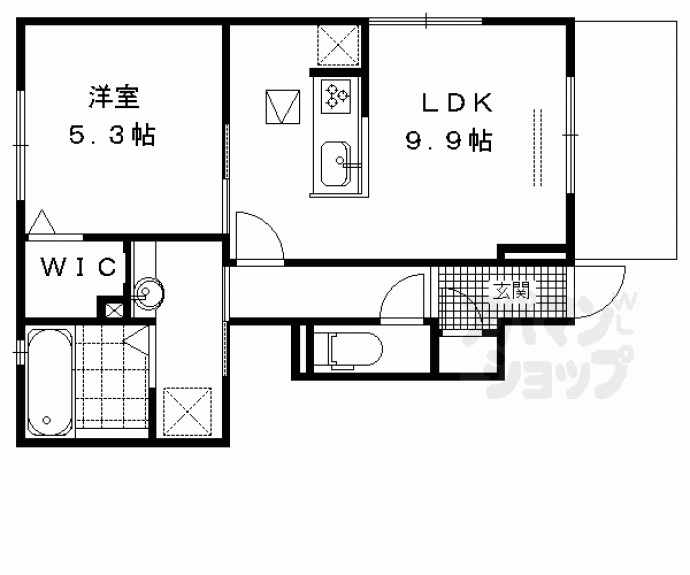 【ウノ　アルボル】間取