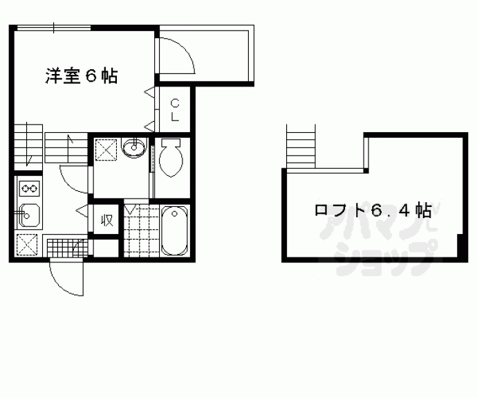 【ＮＥＸＳＴＡＧＥ深草坊町】間取
