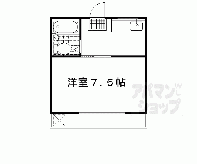 【脇坂コーポ】間取