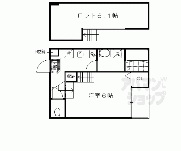 【Casa通町】間取