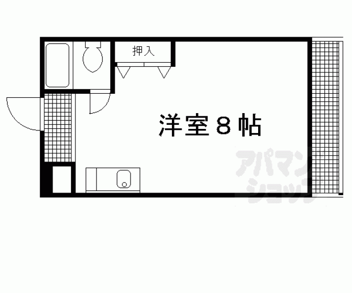 【ＡＸＩＡ西村】間取