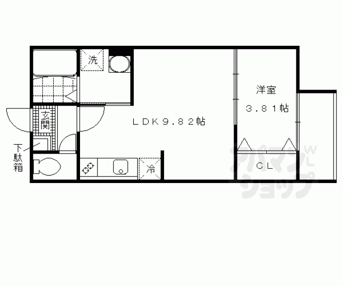 【エスペランサ桃山】間取