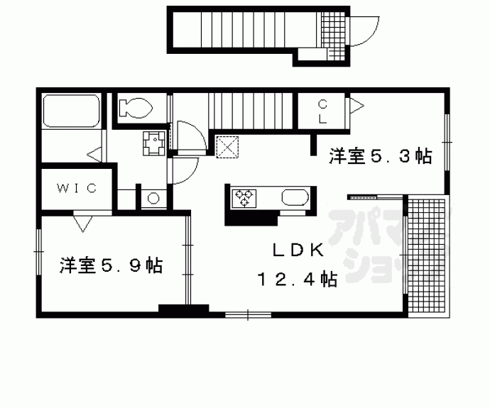【フルール】間取
