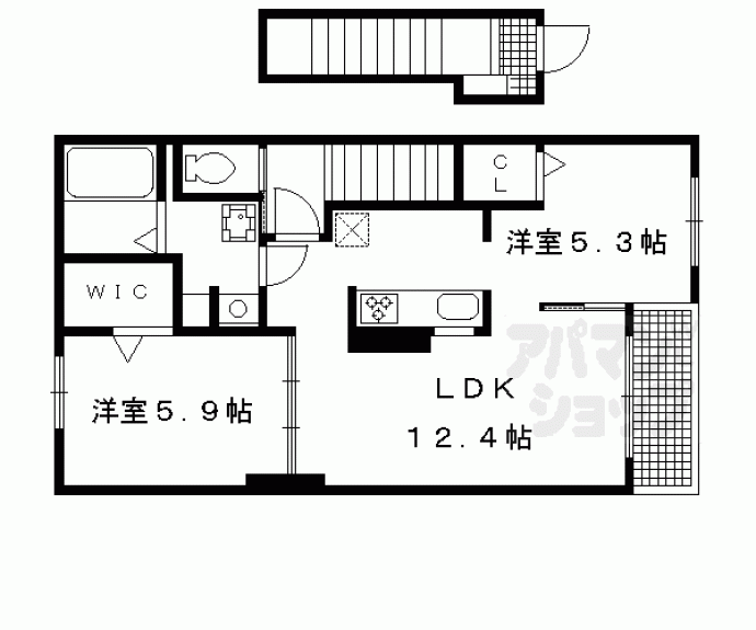 【フルール】間取