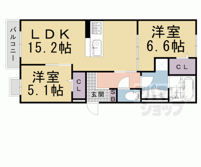 【ブランシュ】間取