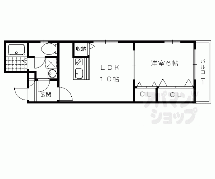 【ルテア神足】間取