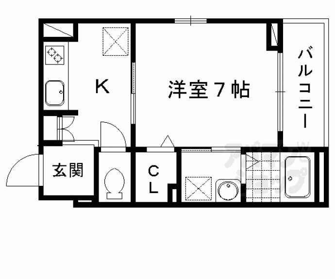 【サンリットＭ】間取