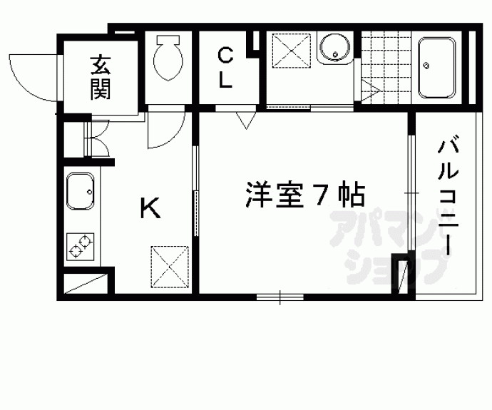 【サンリットＭ】間取