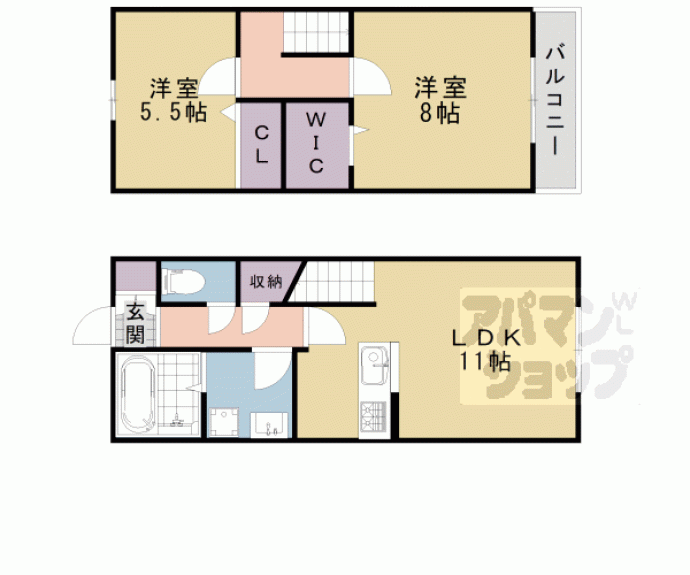 【ルミナーレ】間取