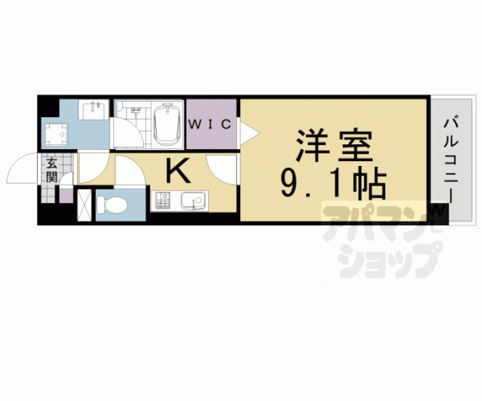 【ぽわん】間取