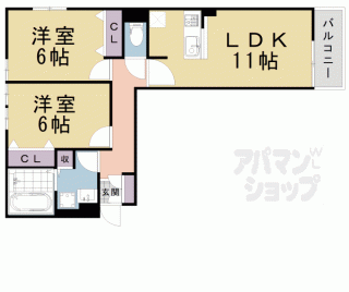 【ディオグラン桂川　サウス】