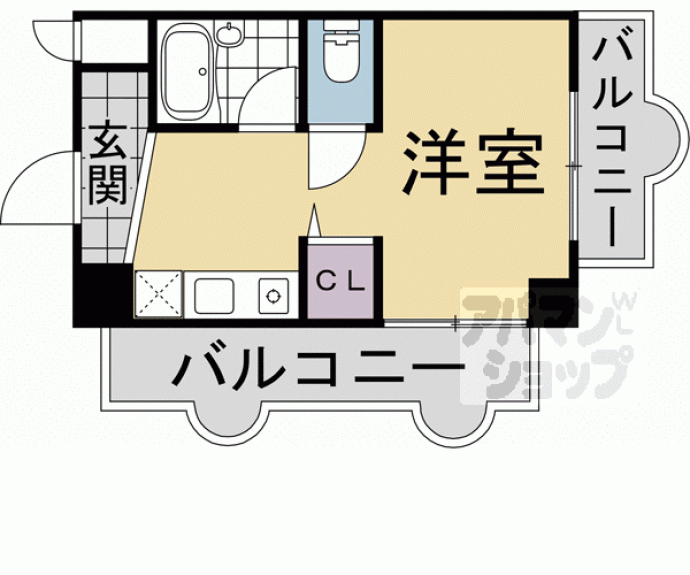 【長岡プラザ】間取