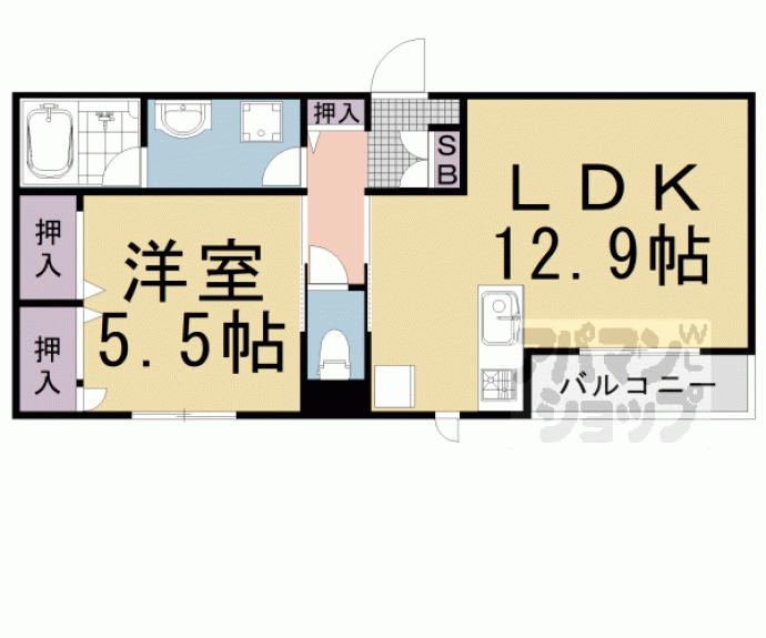 【ＳｈａＭａｉｓｏｎ　ＭＯＮＴＡＧＥ】間取