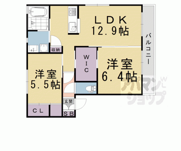 【サザンヴェルデ】間取
