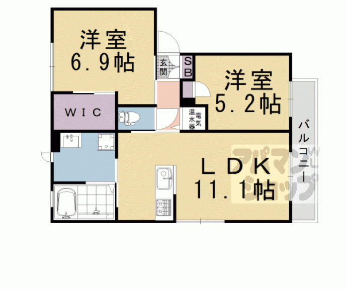 【サザンヴェルデ】間取