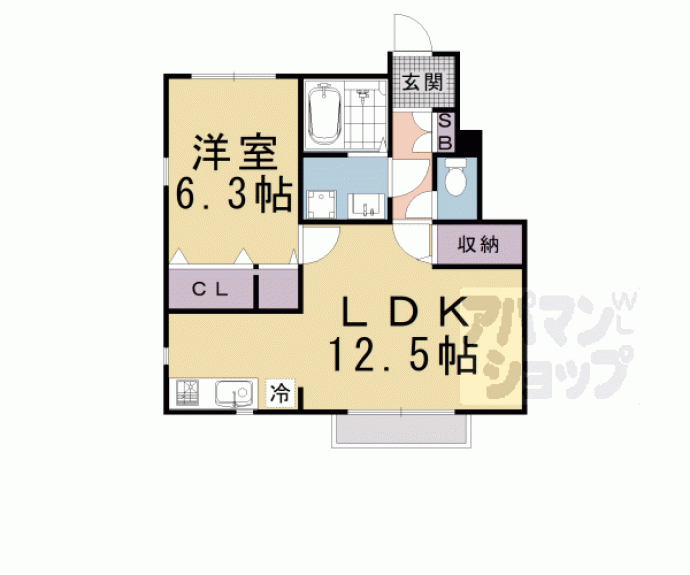 【ARKS24(アークス24)】間取