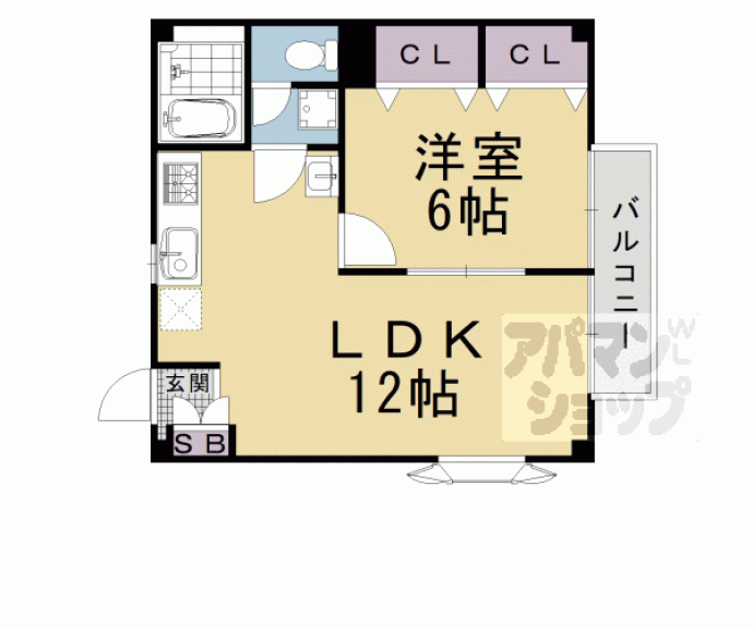 【カーム小川】間取