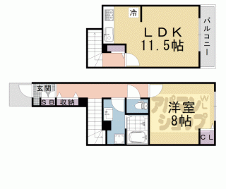 【テオーリア小川Ⅱ】