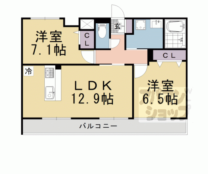 【エストリュエル】間取