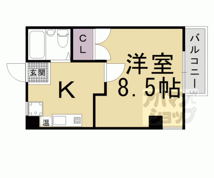 【シャントール並河】間取
