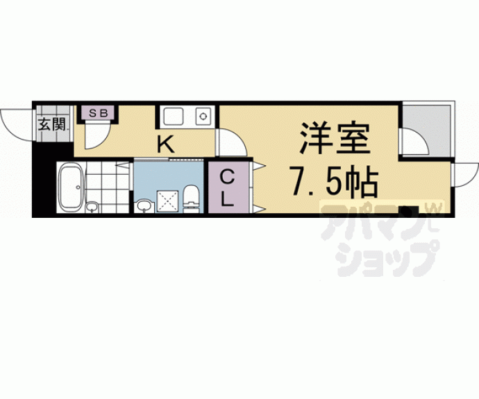 【イスターナ今井】間取
