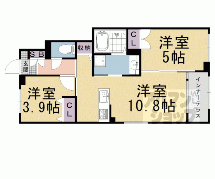 【ディモーラ山崎】間取