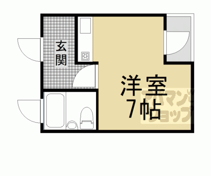 【山田マンション】間取
