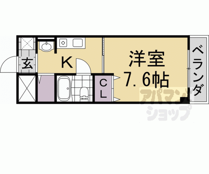 【グラシューズなかにし】間取